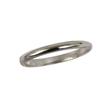 Featured image of this Women’s 14k White Gold Band Ring