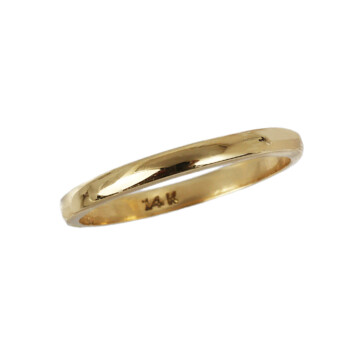 Featured image of this Women’s 14k Yellow Gold Band Ring