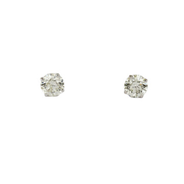 Featured image of this Women’s 14k White Gold Diamond Stud Earrings