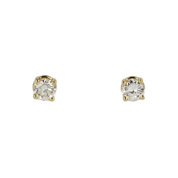 Featured image of this Women’s 14k Yellow Gold Diamond Stud Earrings