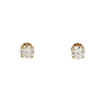 Featured image of this Women’s 14k Yellow Gold Diamond Stud Earrings