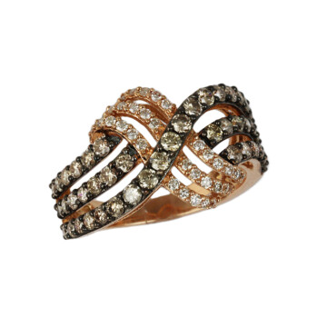 Featured image of this LeVian Women’s 14k Rose Gold Diamond Ring