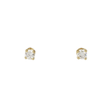 Featured image of this Women’s 14k Yellow Gold Diamond Stud Earrings