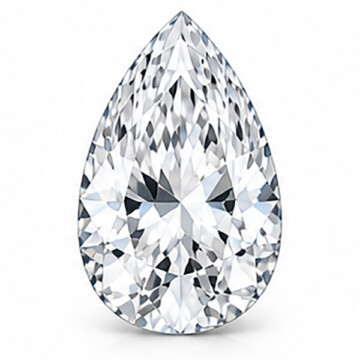 GIA Certified 1.01ct Pear Cut Diamond E/I1