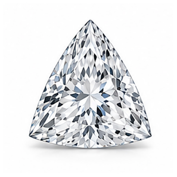 GIA Certified 3.04ct Triangle Cut Diamond G/I1