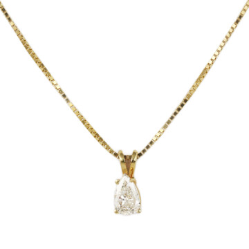 Featured image of this Women’s 14k Yellow Gold Diamond Necklace