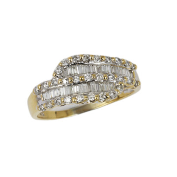 Featured image of this Women’s 14k Yellow Gold Diamond Ring