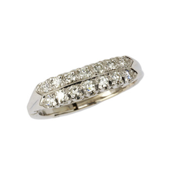 Featured image of this Women’s 14k White Gold Diamond Ring