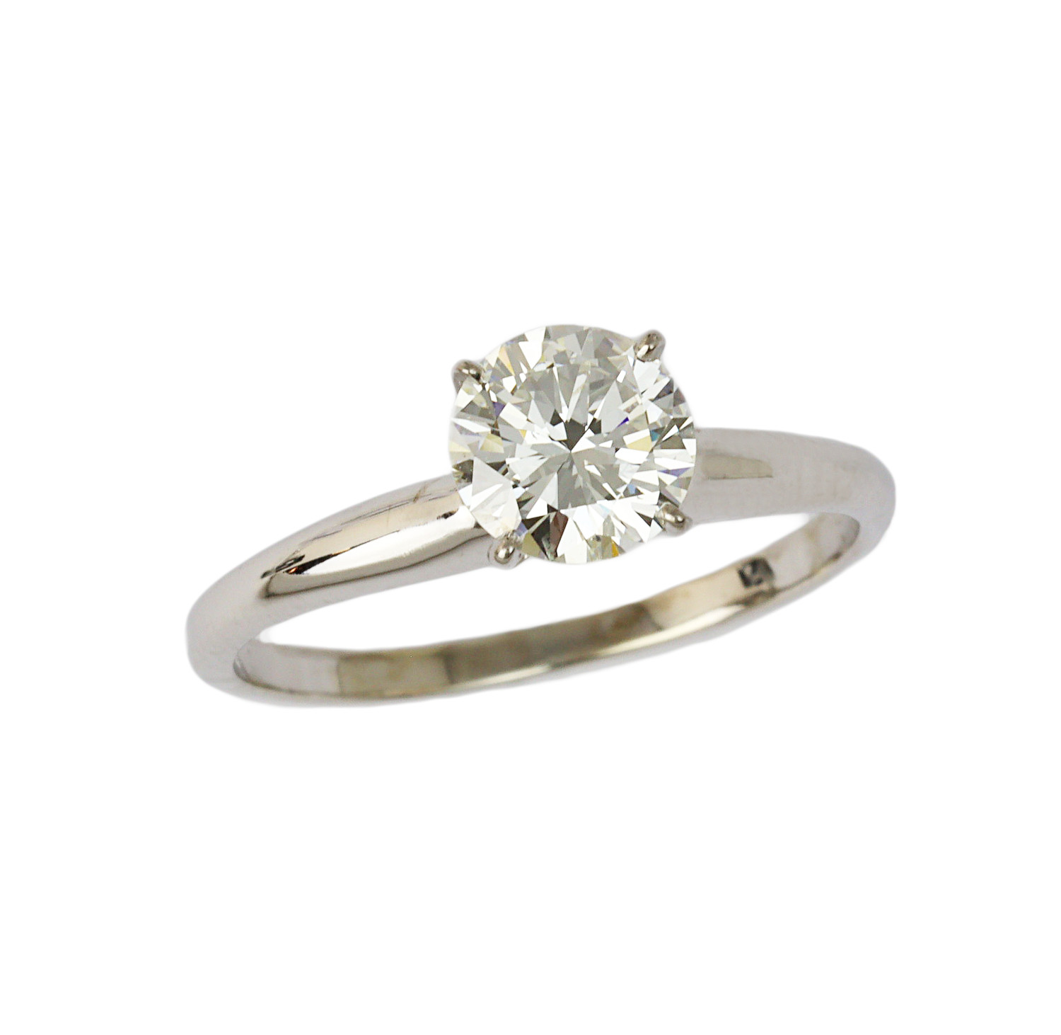 Featured image of this Women’s 14k White Gold Diamond Bridal Ring EGL Cert.