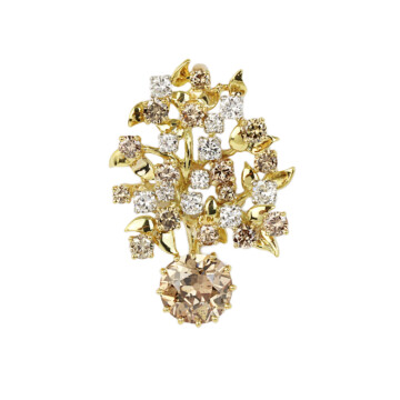 Featured image of this Women’s 18k Yellow Gold Diamond Pendant EGL Cert
