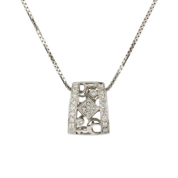 Featured image of this Women’s 18k White Gold Diamond Necklace