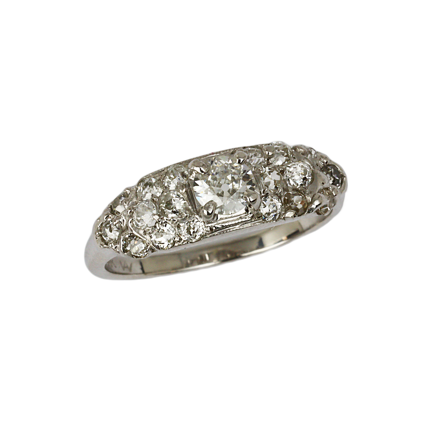 Featured image of this Women’s 14k White Gold Diamond Ring