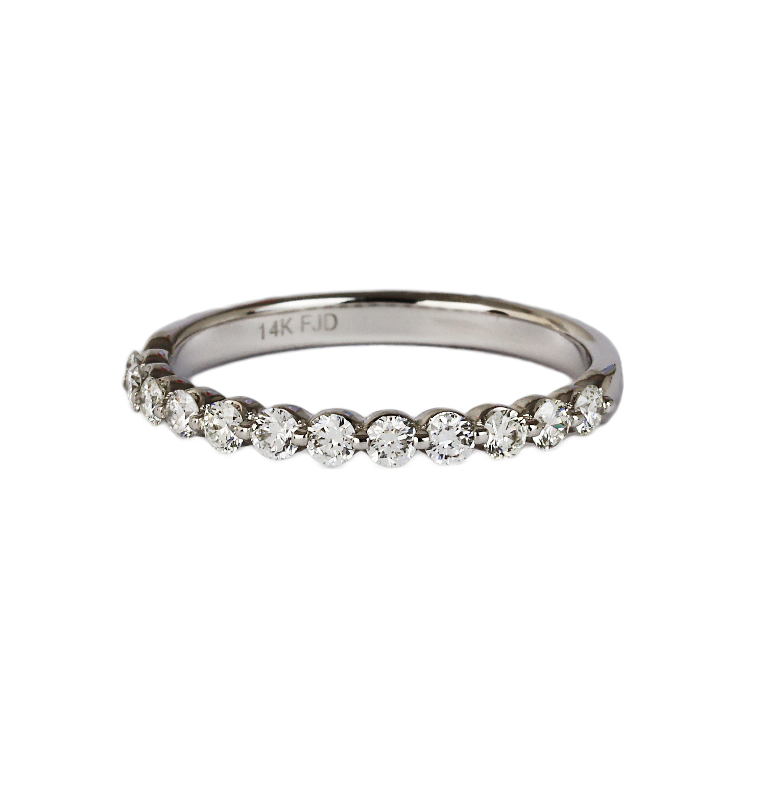 Gallery image of this Women’s 14k White Gold Diamond Ring