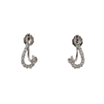 Featured image of this Women’s 14k White Gold Diamond Stud Earrings