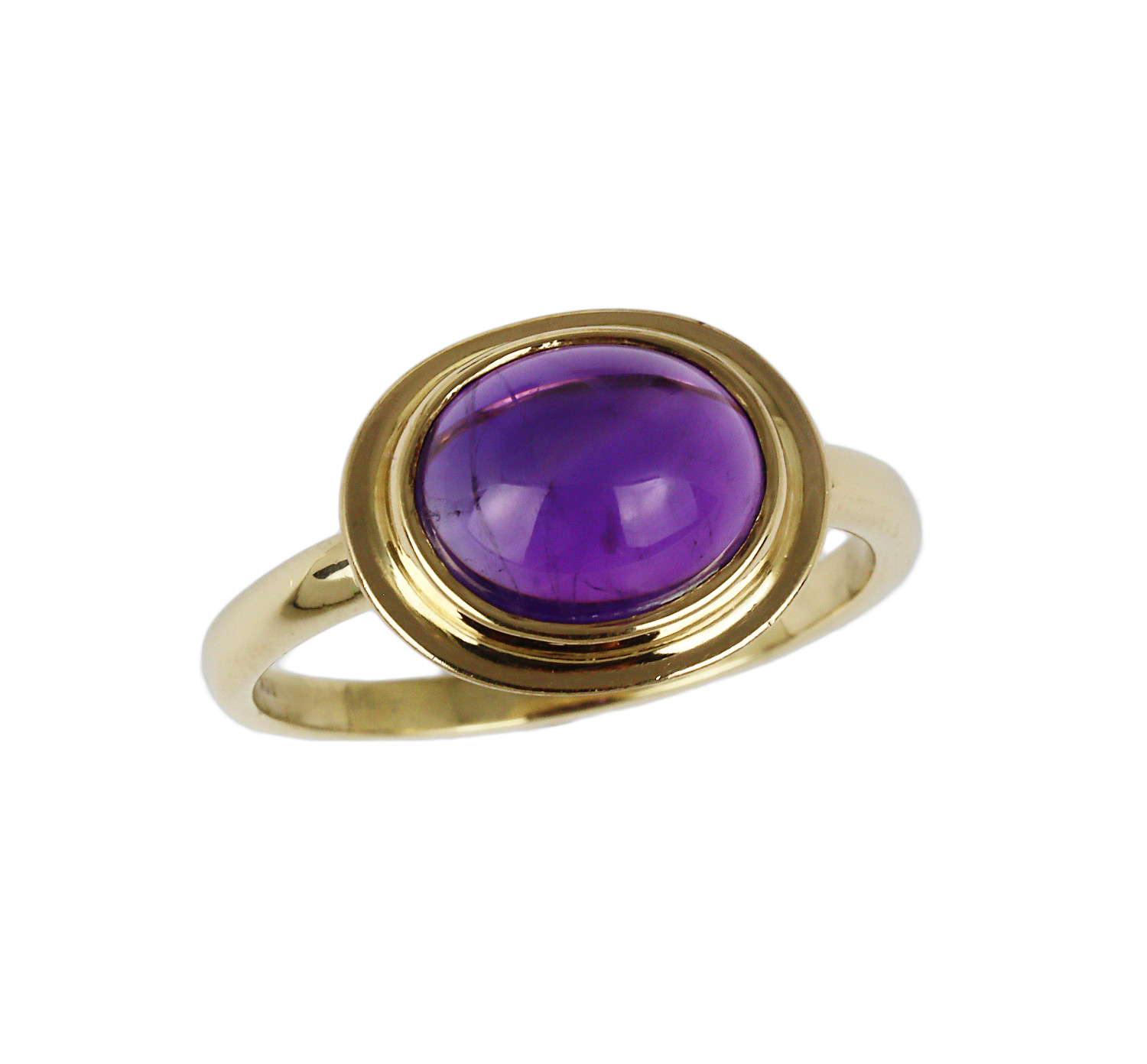 Featured image of this Women’s 14k Yellow Gold Amethyst Size 9.75 Ring