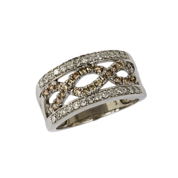 Featured image of this Women’s 14k White Gold Diamond Ring Size 7