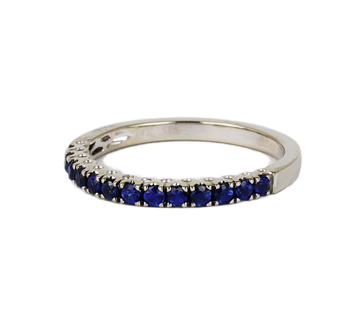 Gallery image of this Fischer Women’s 14k White Gold Sapphire Ring Size 7