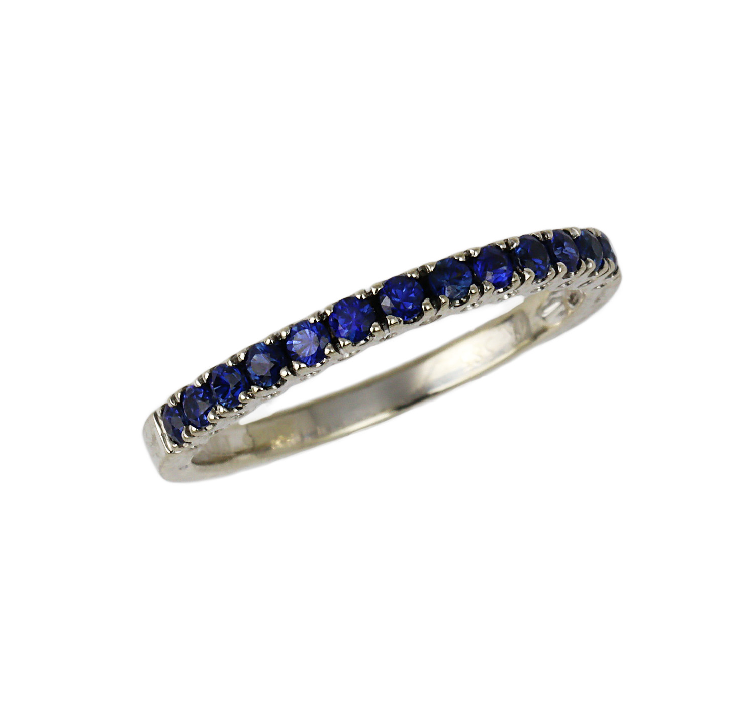 Featured image of this Fischer Women’s 14k White Gold Sapphire Ring Size 7