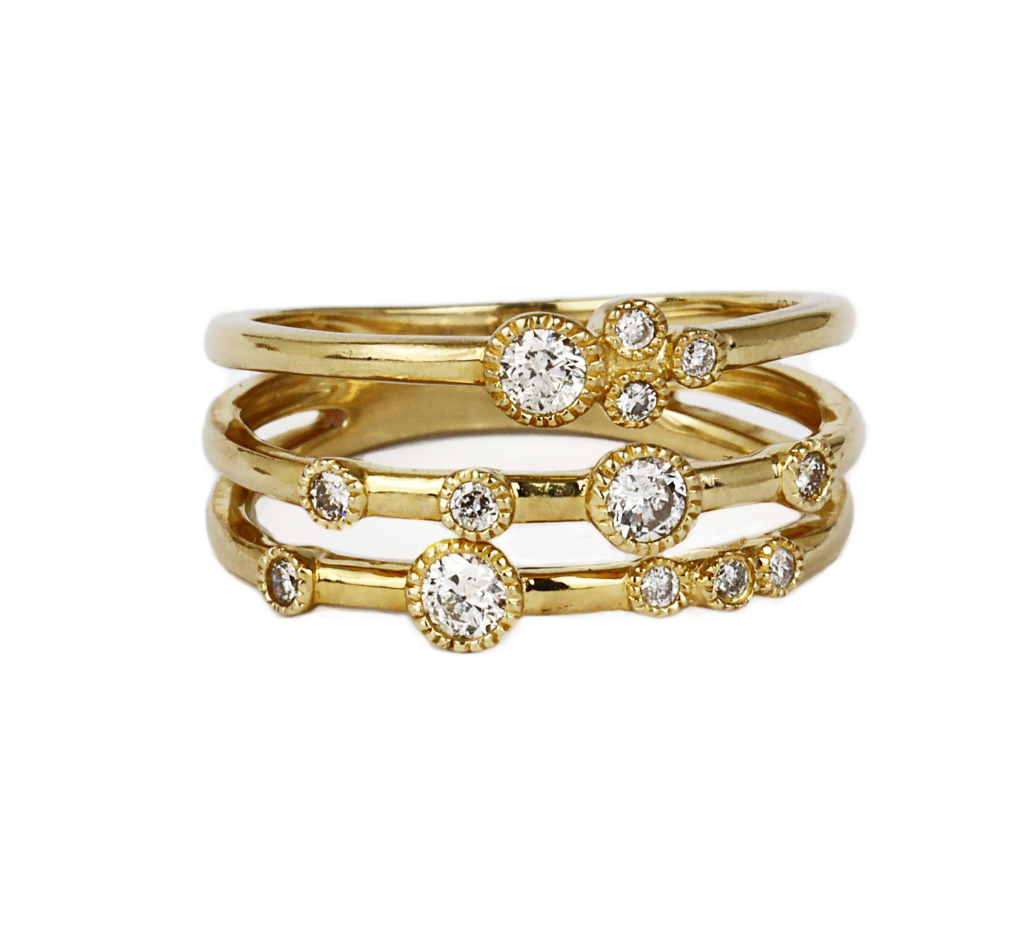 Gallery image of this Women’s 14k Yellow Gold Diamond Ring Size 6.25