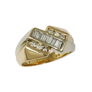 Featured image of this Women’s 14k Yellow Gold Diamond Ring Size 8.75
