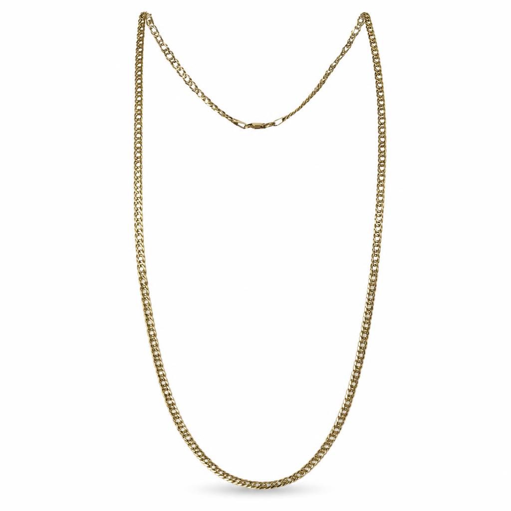 Featured image of this Unisex 14k Yellow Gold Chain Necklace