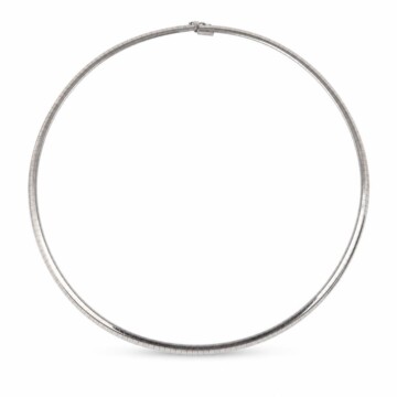 Featured image of this Women’s 14k White Gold Omega Chain Necklace