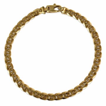 Featured image of this Men’s 14k Yellow Gold Anchor Link Bracelet