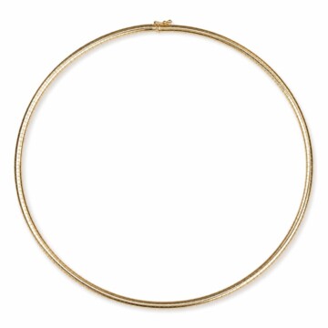 Featured image of this Women’s 14k Yellow Gold Omega Chain Necklace
