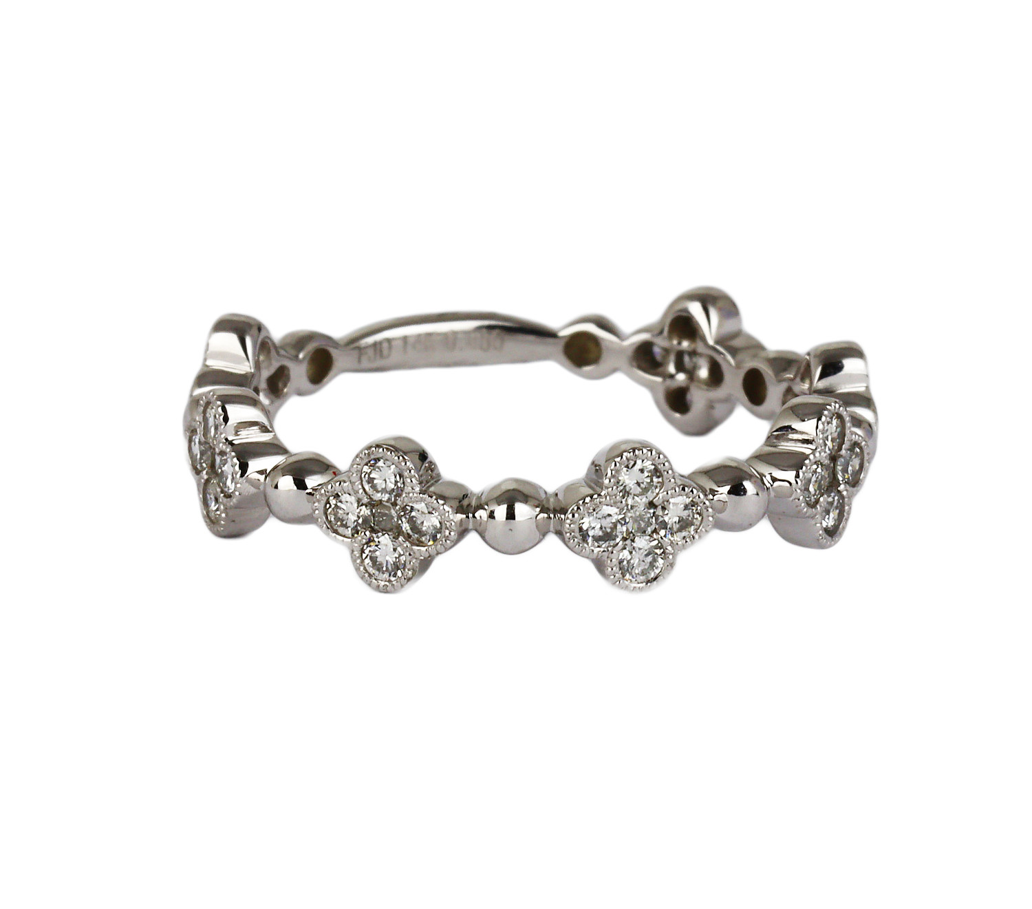 Gallery image of this Fischer Women’s 14k White Gold Diamond Ring Size 7