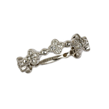 Featured image of this Fischer Women’s 14k White Gold Diamond Ring Size 7