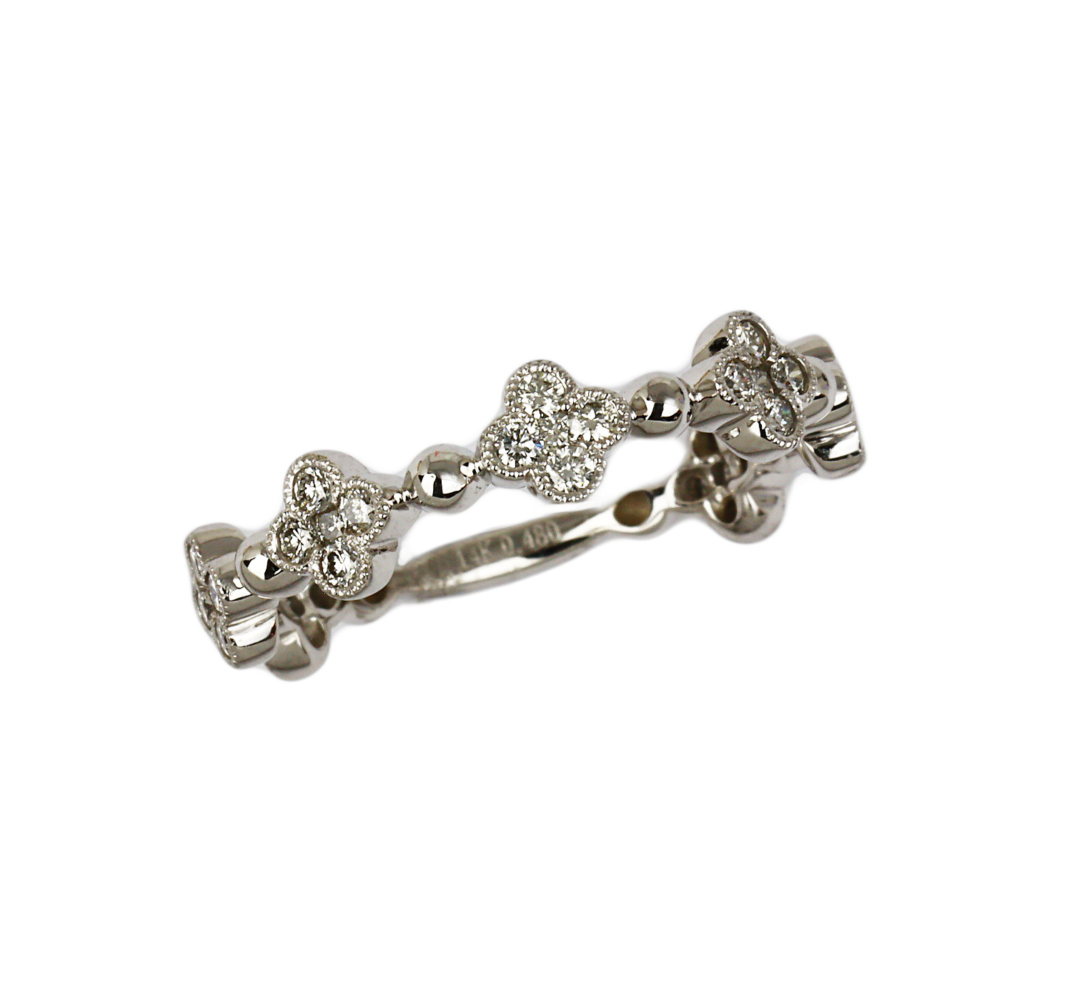 Featured image of this Fischer Women’s 14k White Gold Diamond Ring Size 7