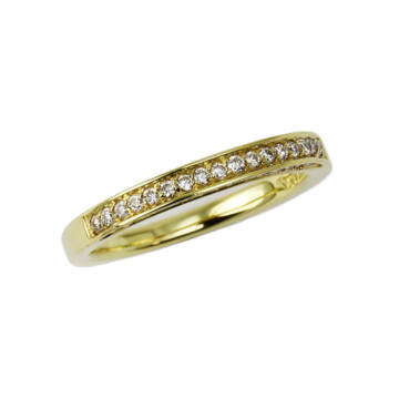 Featured image of this Women’s 18k Yellow Gold Diamond Ring Size 7