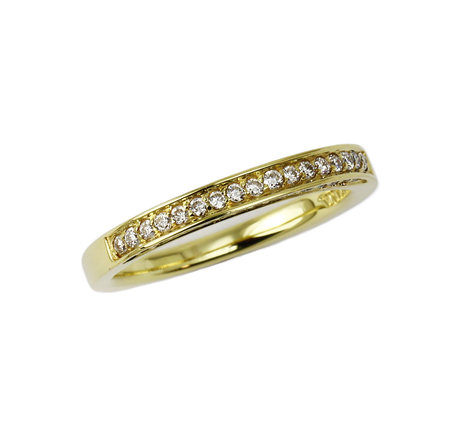 Featured image of this Women’s 18k Yellow Gold Diamond Ring Size 7