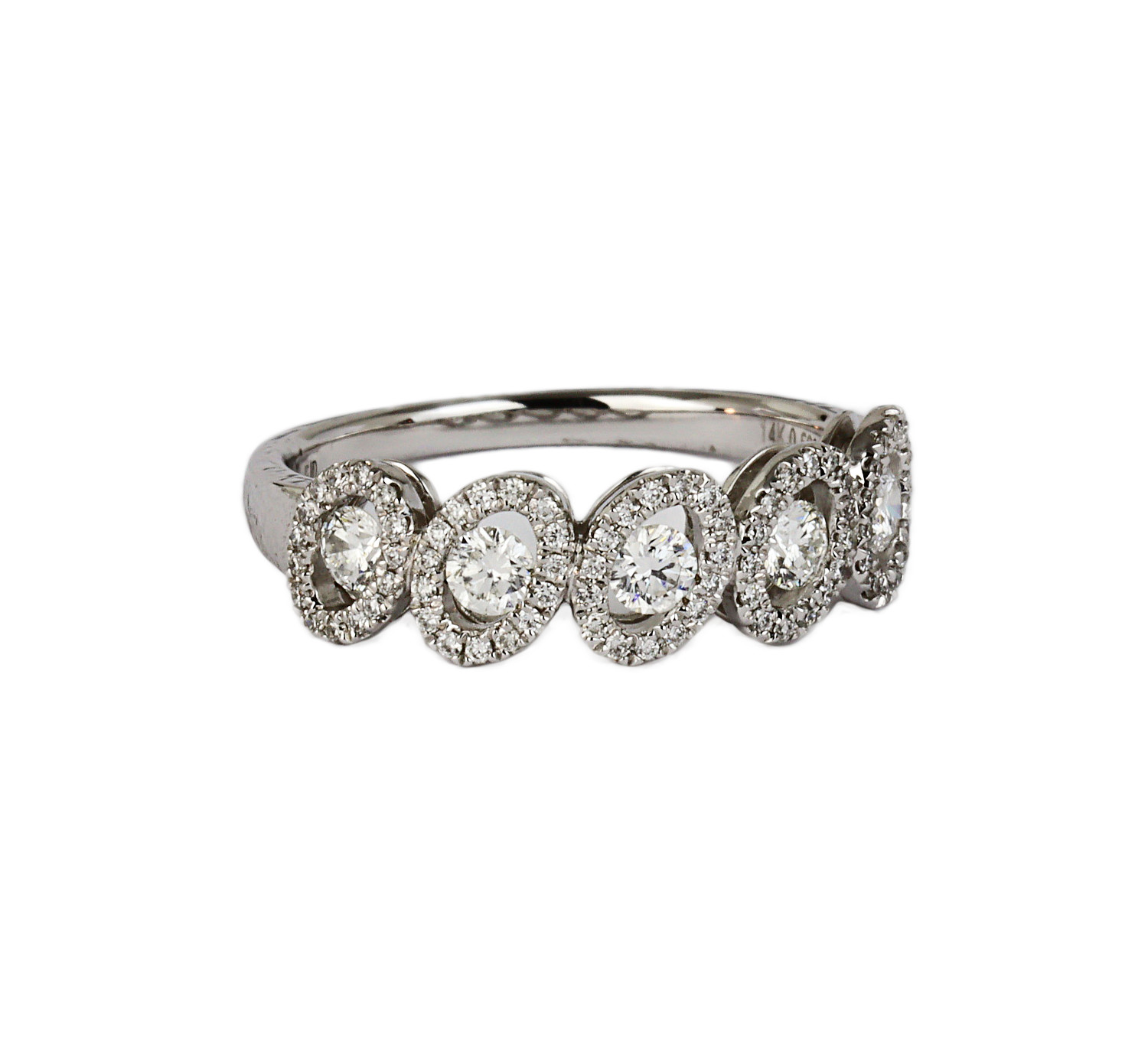 Gallery image of this Fischer Women’s 14k White Gold Diamond Ring Size 6