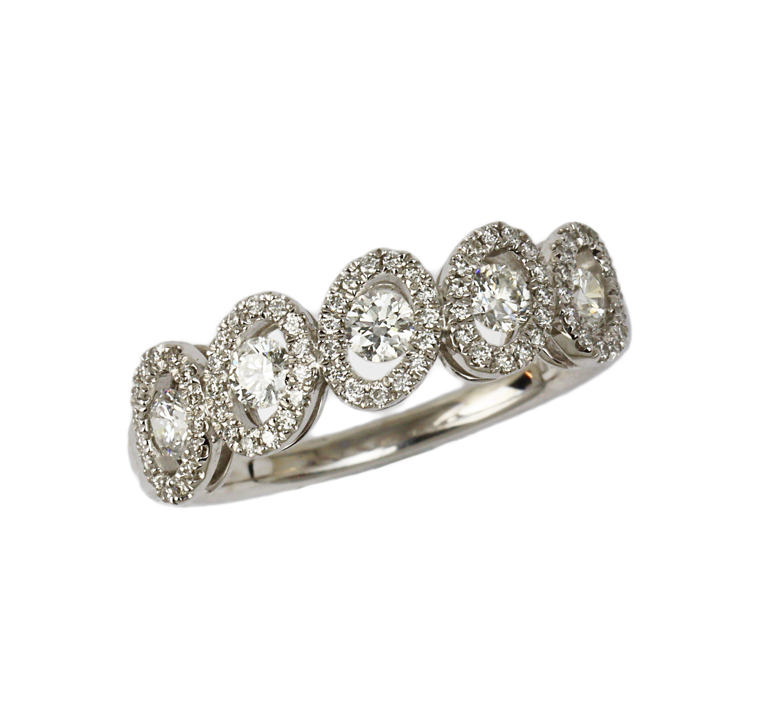Featured image of this Fischer Women’s 14k White Gold Diamond Ring Size 6