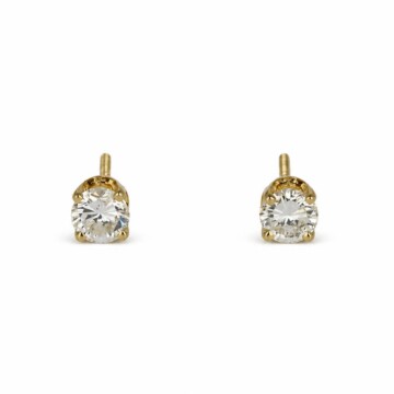 Featured image of this Women’s 14k Yellow Gold Diamond Stud Earrings