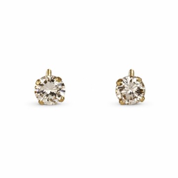 Featured image of this Women’s 14k Yellow Gold Diamond Stud Earrings