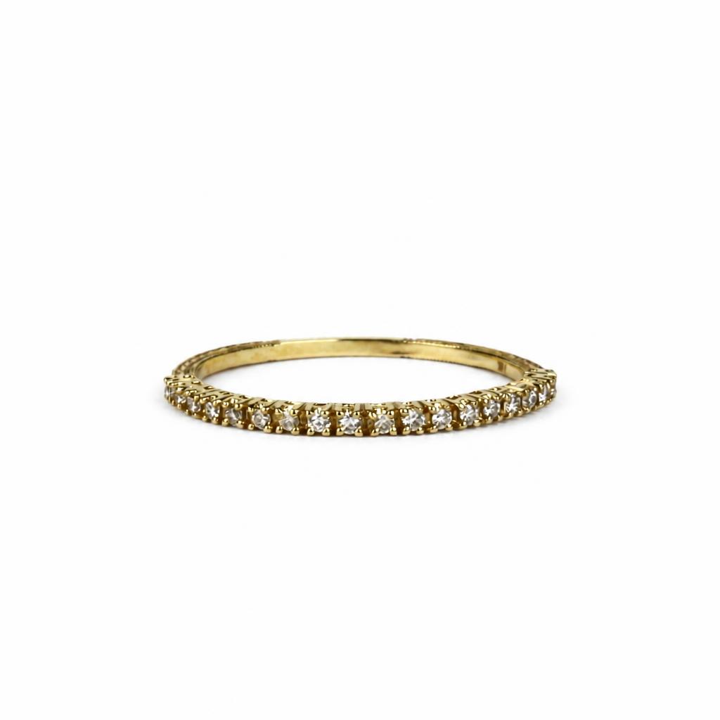 Gallery image of this Women’s 14k Yellow Gold Diamond Ring Size 6.5