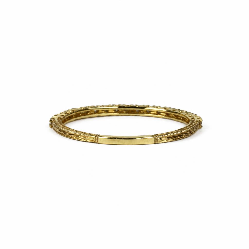 Gallery image of this Women’s 14k Yellow Gold Diamond Ring Size 6.5