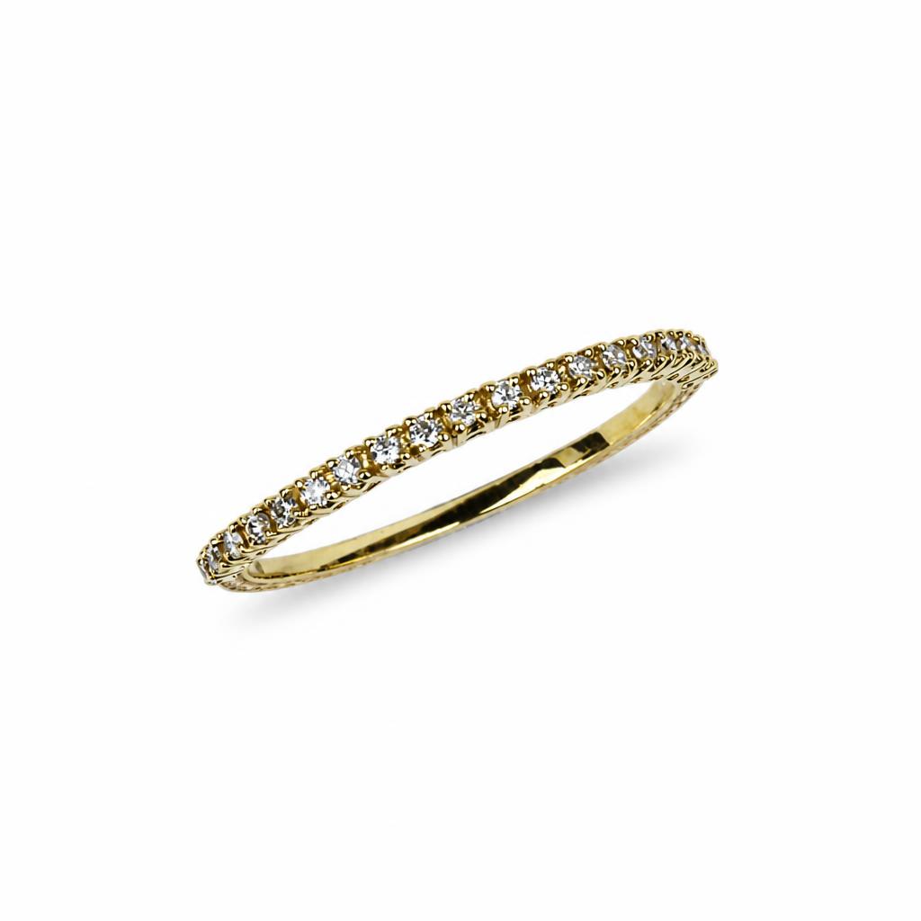 Featured image of this Women’s 14k Yellow Gold Diamond Ring Size 6.5