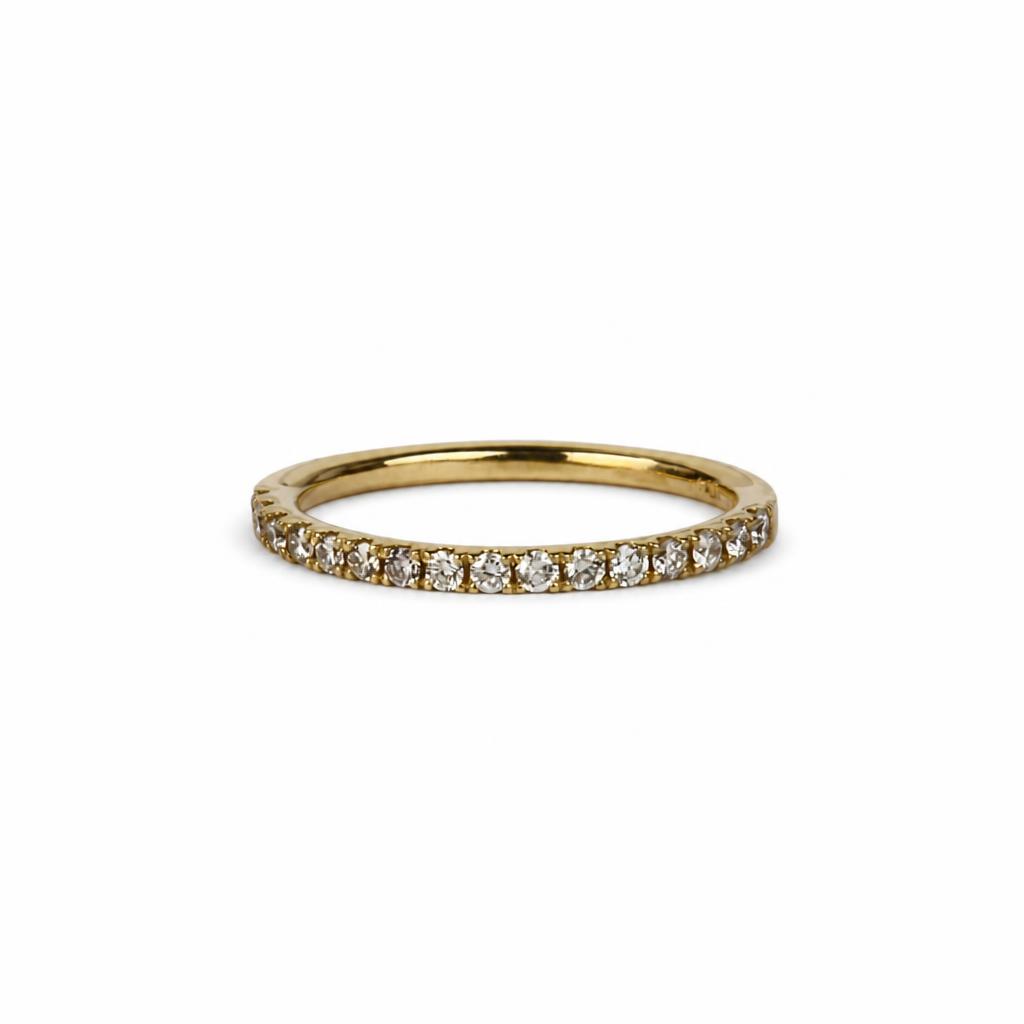 Gallery image of this Women’s 14k Yellow Gold Diamond Ring Size 6.25