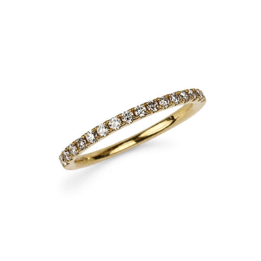 Featured image of this Women’s 14k Yellow Gold Diamond Ring Size 6.25