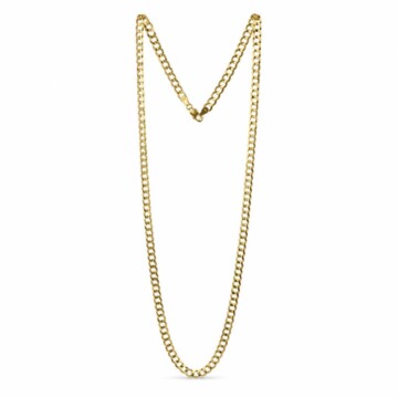 Featured image of this Men’s 14k Yellow Gold Curb Chain Necklace