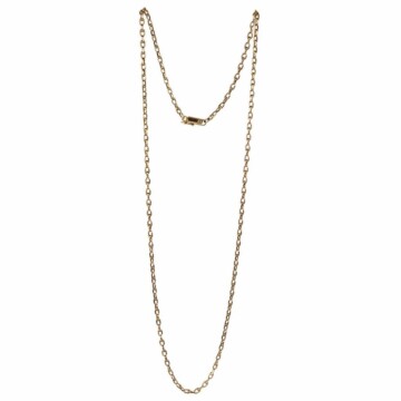 Featured image of this Unisex 14k Yellow Gold Cable Chain Necklace