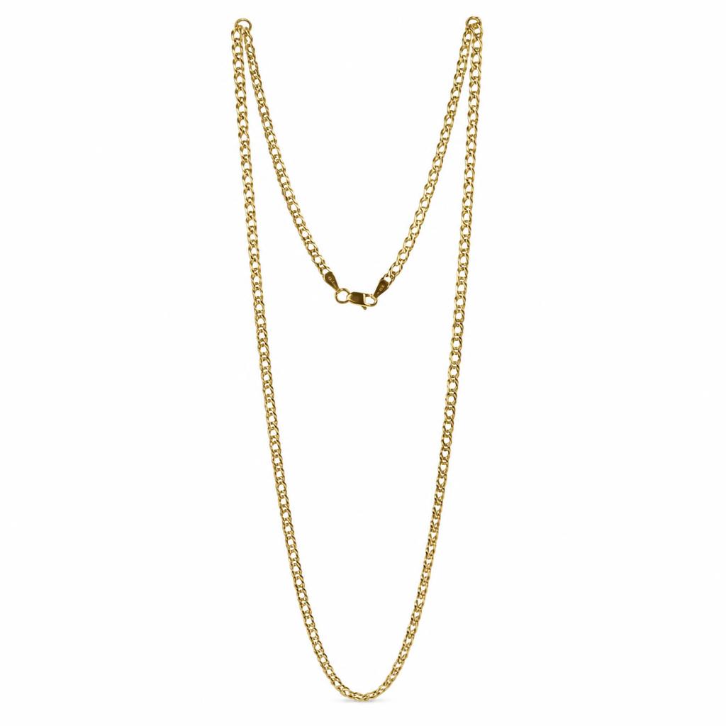 Featured image of this Unisex 14k Yellow Gold Chain Necklace