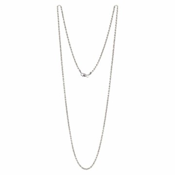 Featured image of this Women’s 14k White Gold Rope Chain Necklace