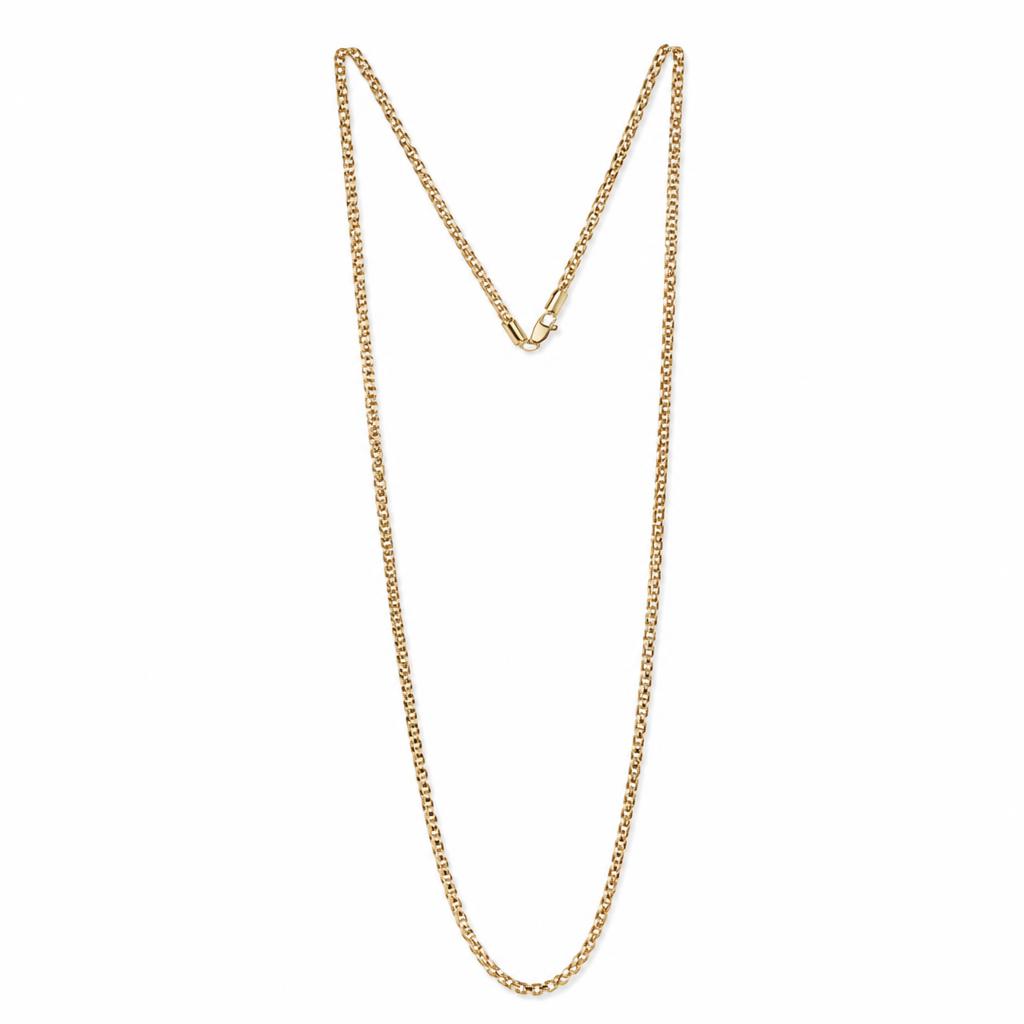 Featured image of this Women’s 14k Yellow Gold Chain Necklace