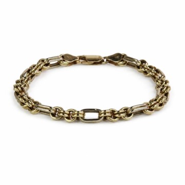 Featured image of this Men’s 14k Yellow Gold Link Bracelet