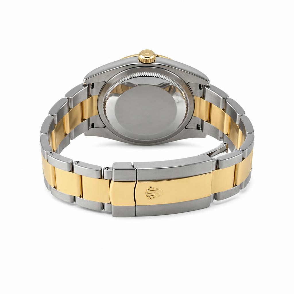 Gallery image of this Men’s 18k Yellow Gold & Stainless Steel Datejust Turn-o-graph Rolex Wristwatch – 36mm Case