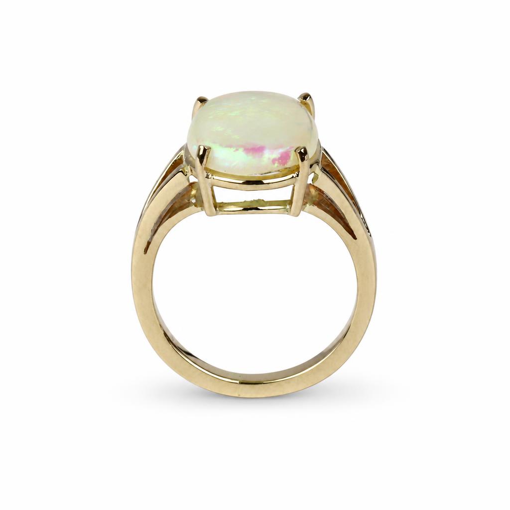 Gallery image of this Women’s 14k Yellow Gold Opal Ring Size 6